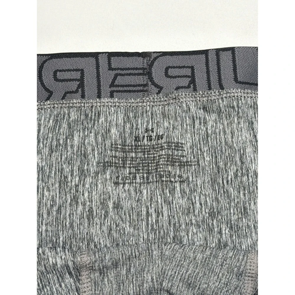 Under Armour Mens Boxerjock‎ Boxer Briefs Performance Tech 9 Inch XL Gray
